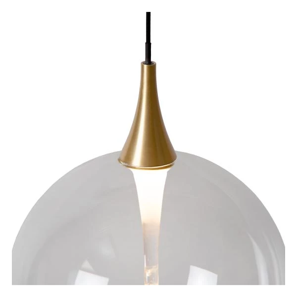 Lucide Premium GISELA - Pendelleuchten - Ø 16 cm - LED - 1x5W 2700K - Transparent - detail 2
